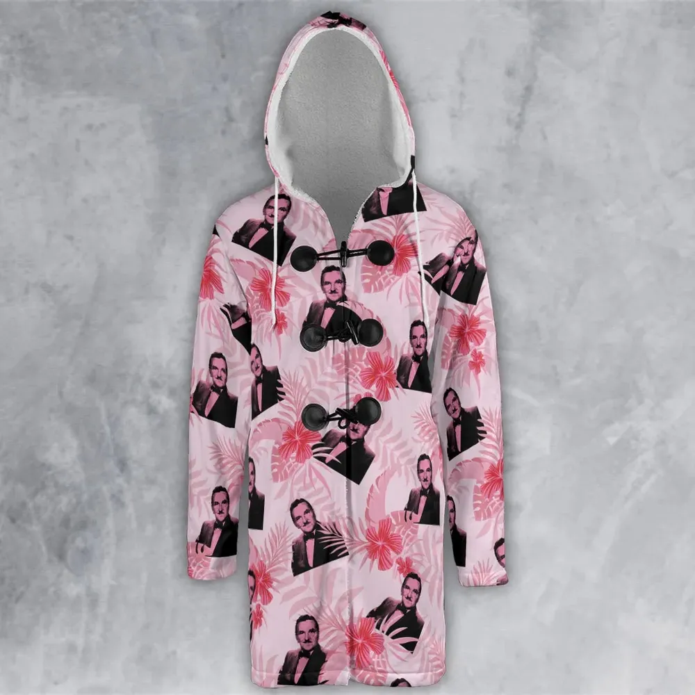 The Andy Griffith Show Pink Pattern Hooded Cloak Coat - 2