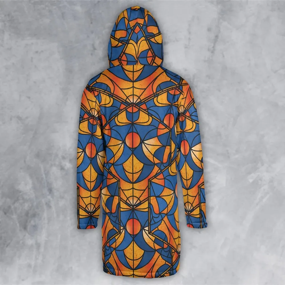 Stained Glass Star Trek Hooded Cloak Coat - 3