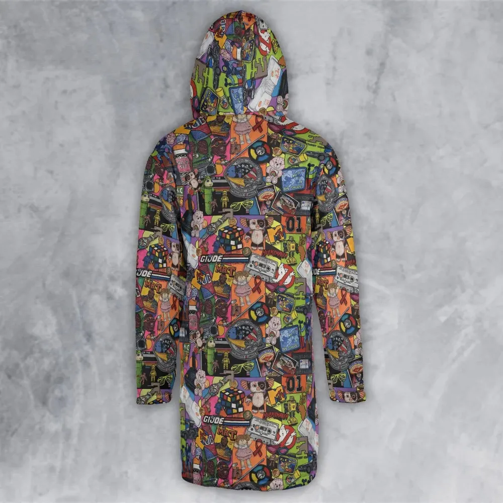 The 1980's. The Decade Of Greed Hooded Cloak Coat - 3