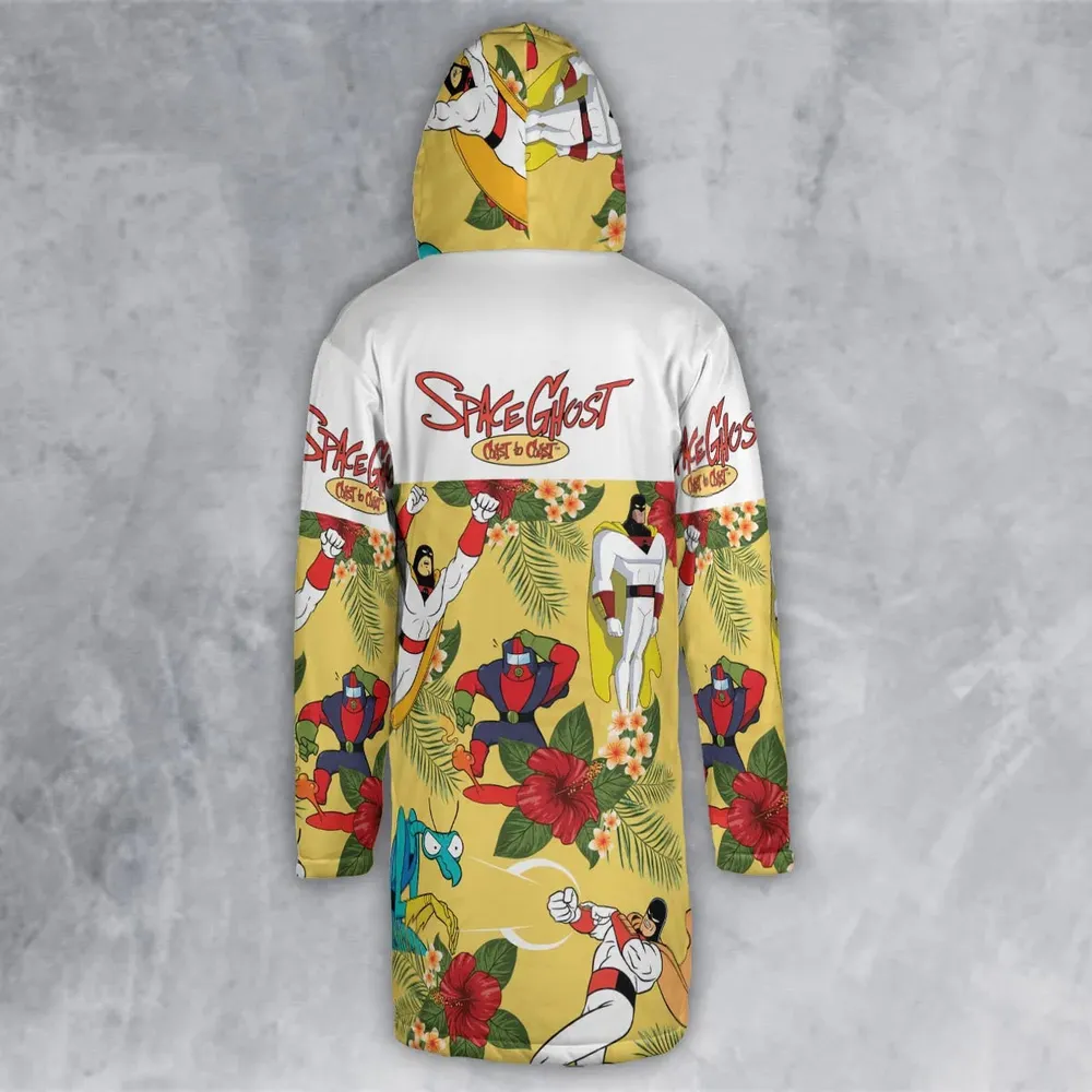 Space Ghost Coast to Coast Characters Hooded Cloak Coat - 3