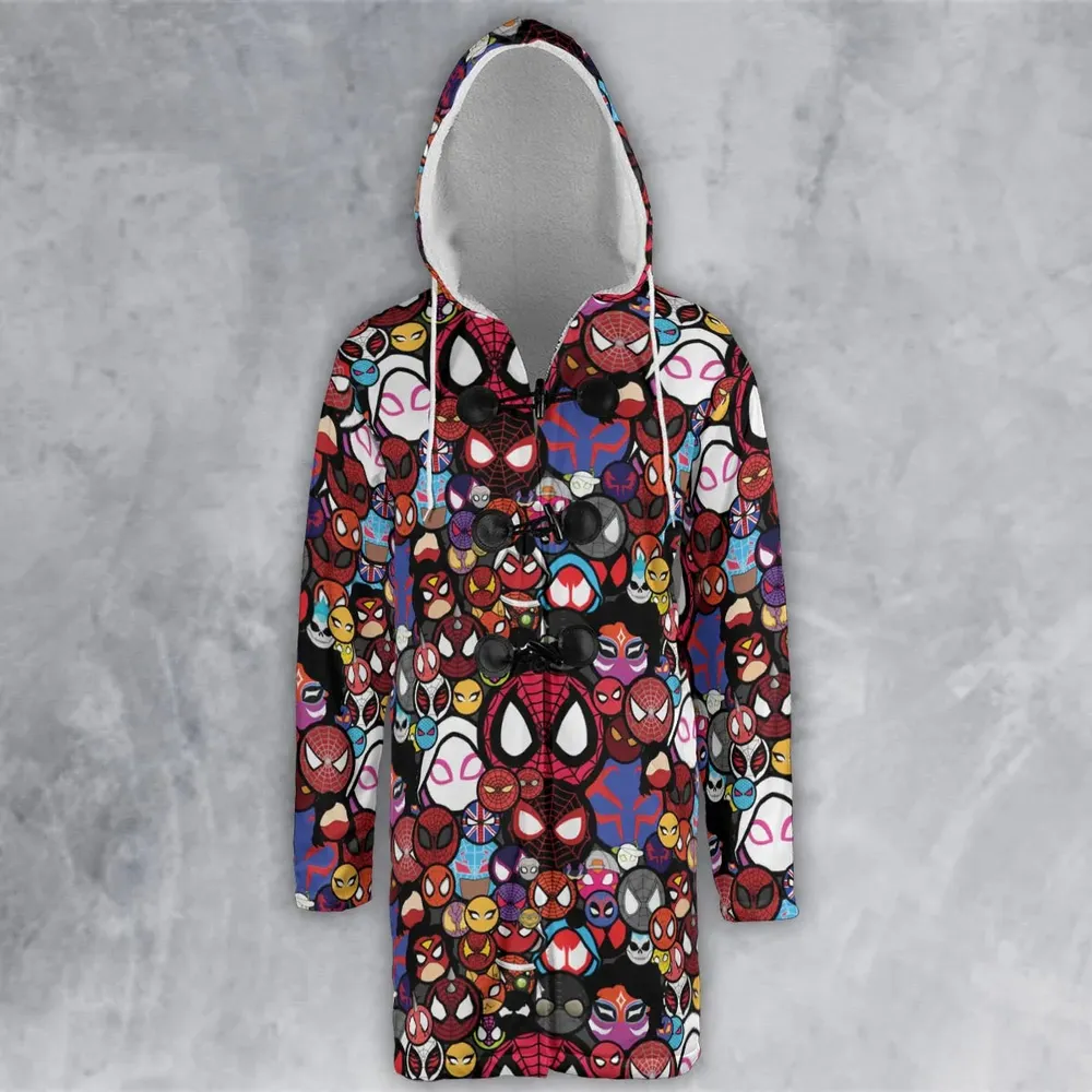 Spide-Mania Spider-Verse Hooded Cloak Coat - 2