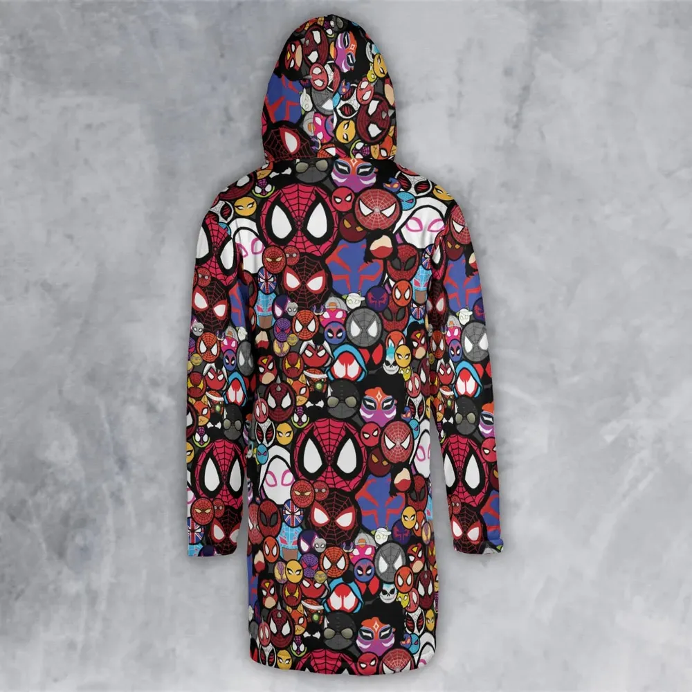 Spide-Mania Spider-Verse Hooded Cloak Coat - 3