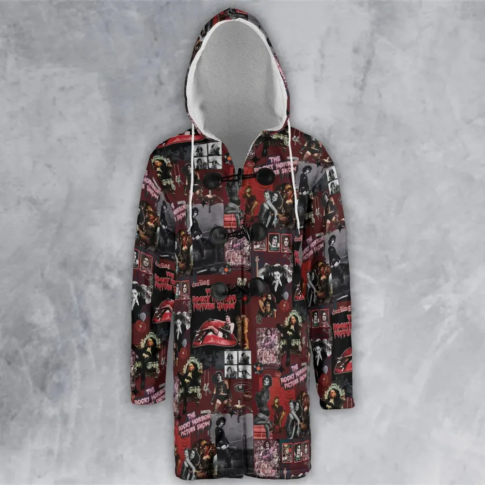 Frank-N-Furter The Rocky Horror Picture Show Hooded Cloak Coat - 2