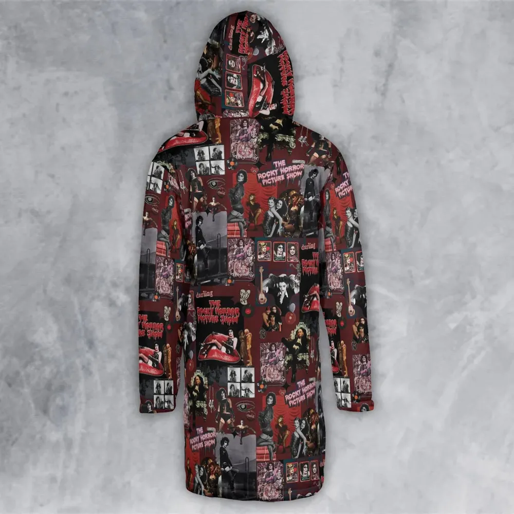 Frank-N-Furter The Rocky Horror Picture Show Hooded Cloak Coat - 3