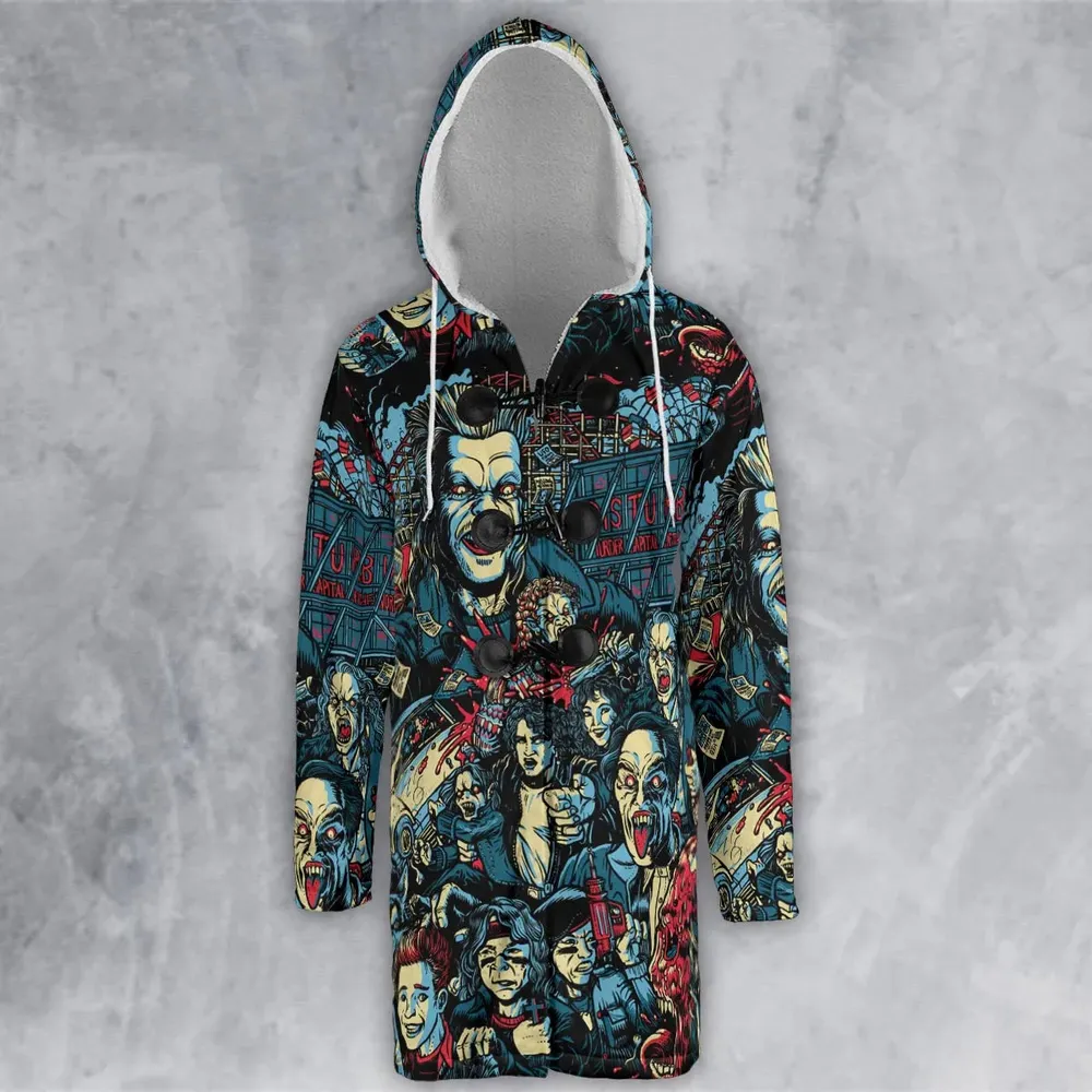 The Lost Boys Eighties Vampire Horror Hooded Cloak Coat - 2