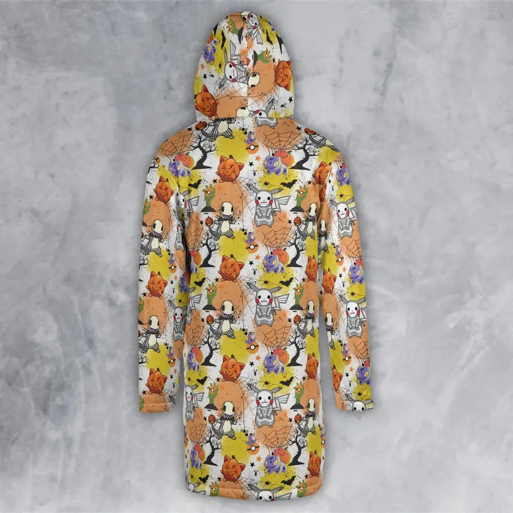 Spooky Costume Pikachu Charmander Jigglypuff Bulbasaur Pokemon Hooded Cloak Coat - 3