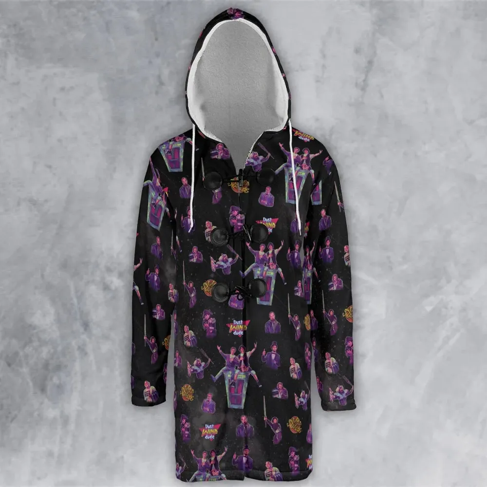 Wyld Stallyns Bill and Ted's Excellent Adventure Character Hooded Cloak Coat - 2