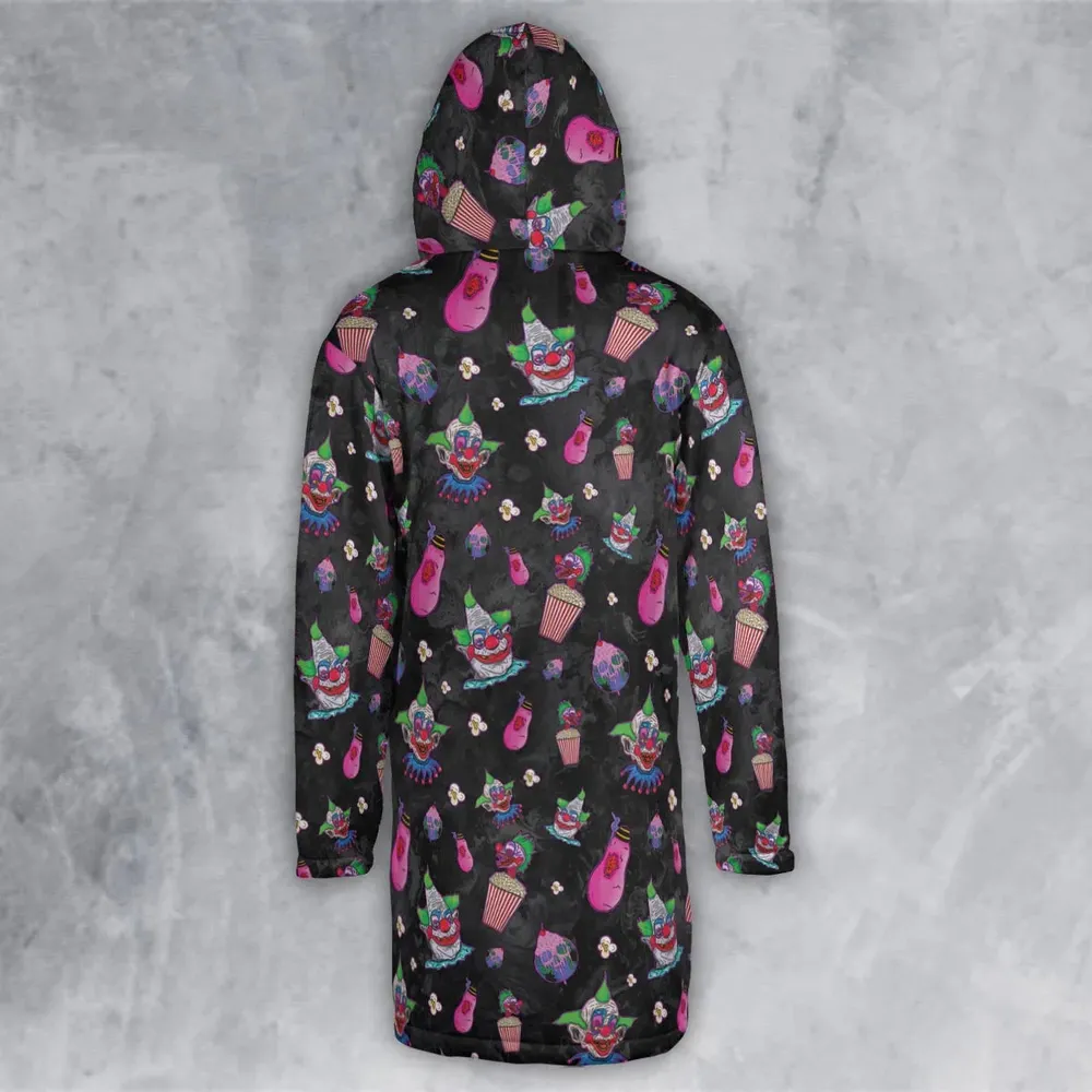 Space Horror Movie Killer Klowns Outer Hooded Cloak Coat - 3