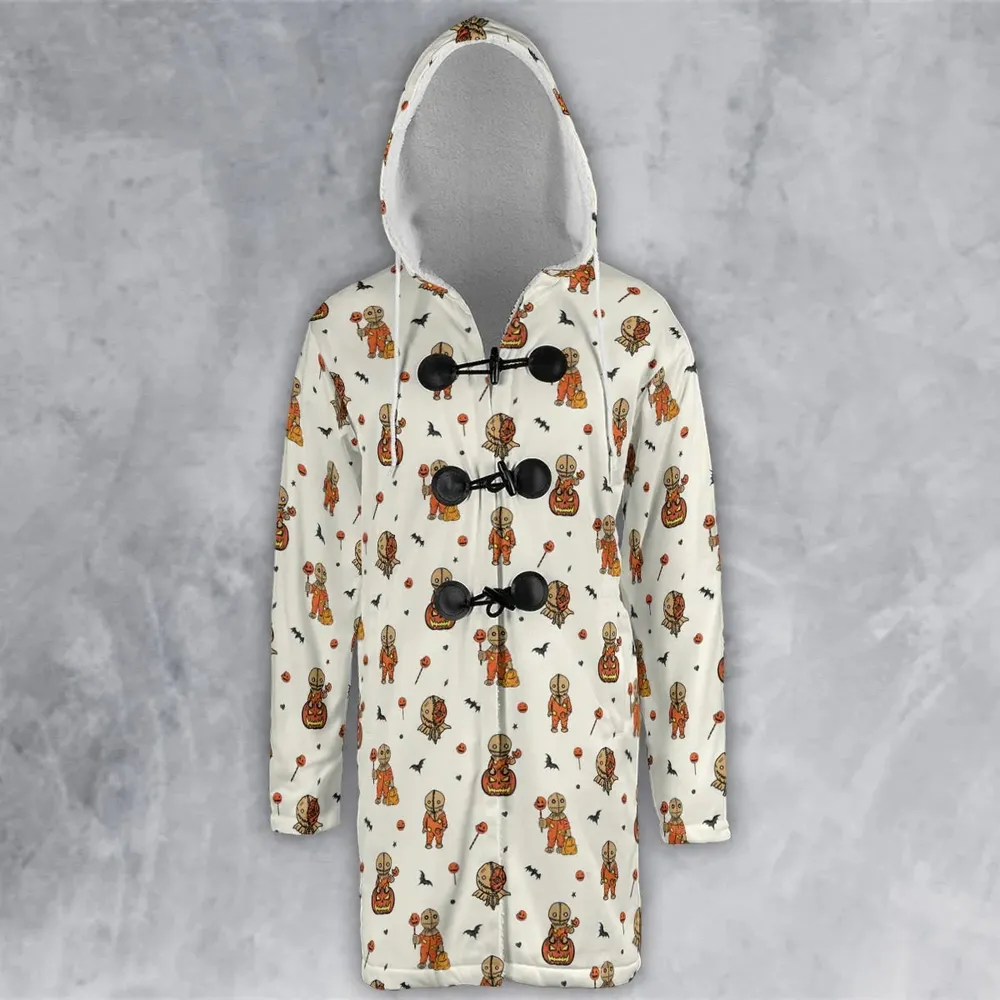 Pumpkin Sam Trick 'r Treat Horror Hooded Cloak Coat - 2