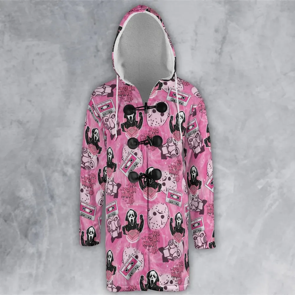 No Your Hang Up Mix Tape Hooded Cloak Coat - 2