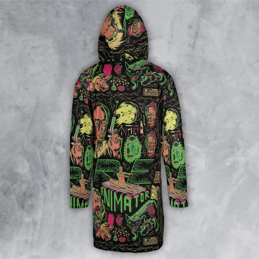 Herbert West–Reanimator Hooded Cloak Coat - 3