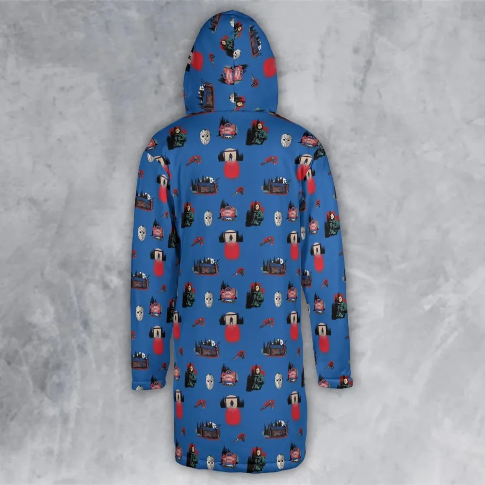 Jason Vorhees Camp Crystal Lake Halloween Hooded Cloak Coat - 3