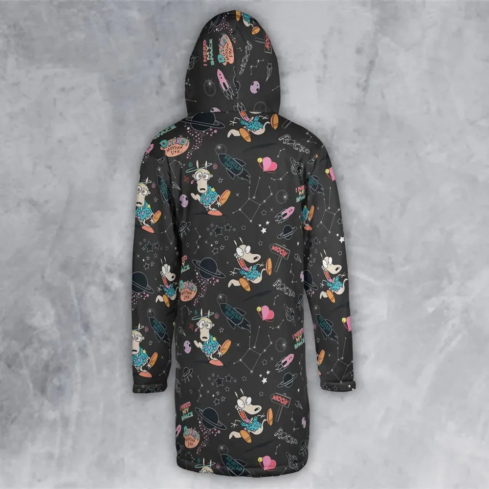 Rocko Space Out Rocko's Modern Life Hooded Cloak Coat - 3