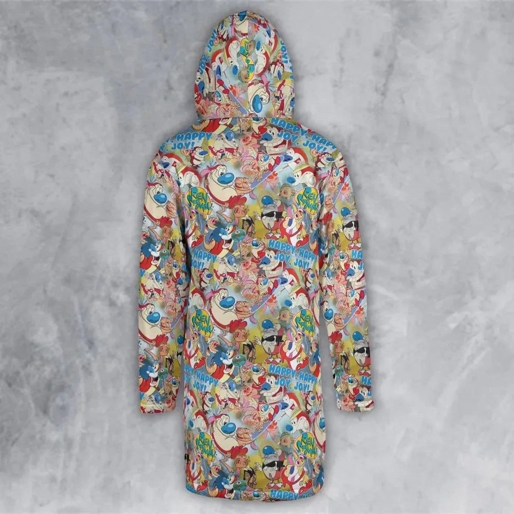 The Ren and Stimpy Show Hooded Cloak Coat - 3