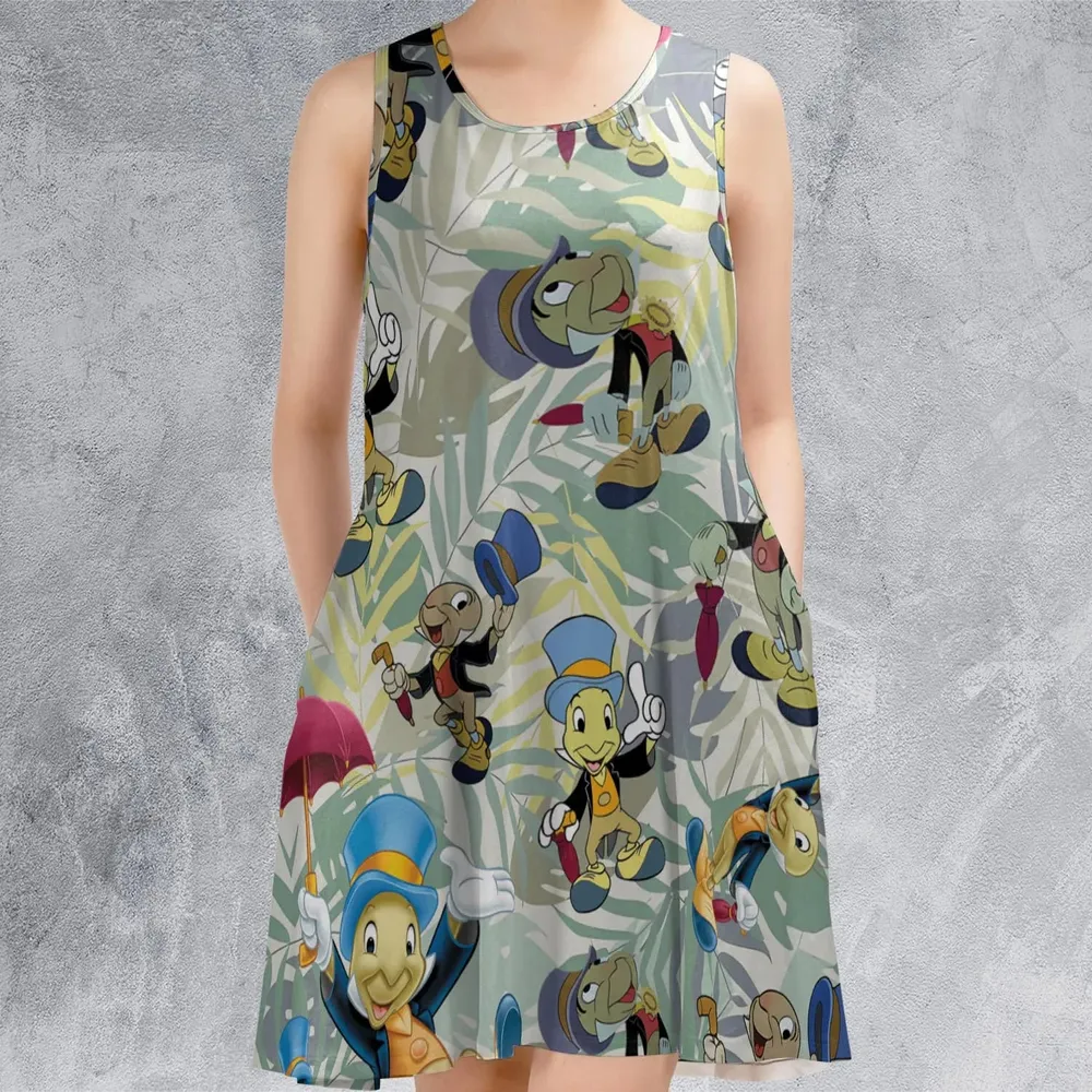Jimmy Cricket Pinocchio Sleeveless Dress - 2