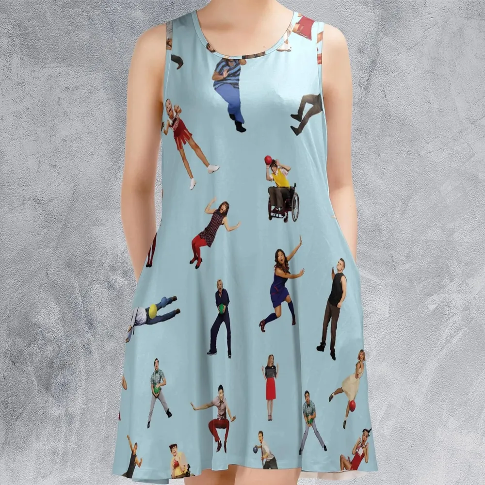 Team New Directions Glee Sleeveless Dress - 2