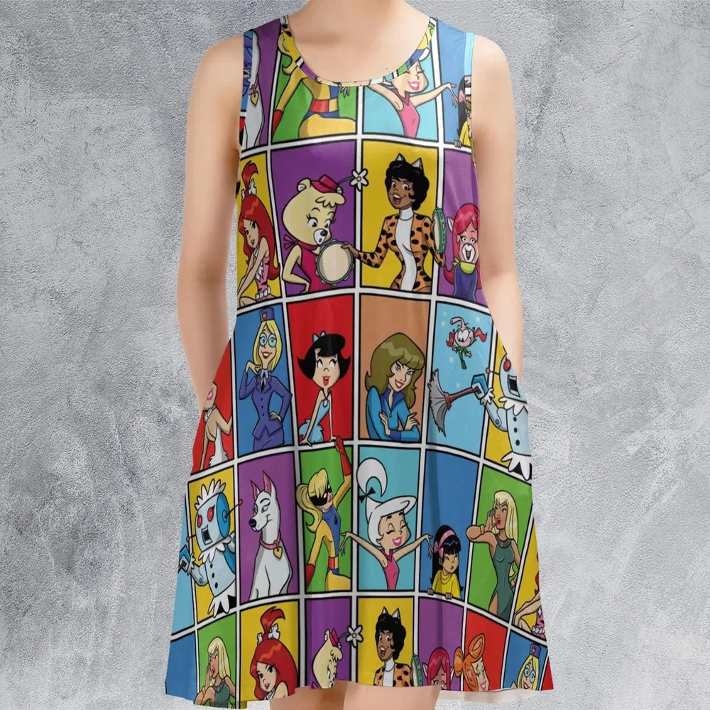 The women of Hanna Barbera Sleeveless Dress - 2