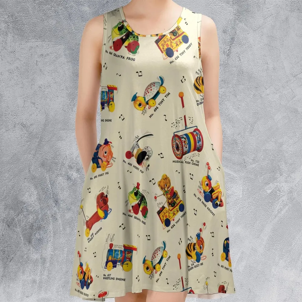 Vintage FP Toys Sleeveless Dress - 2