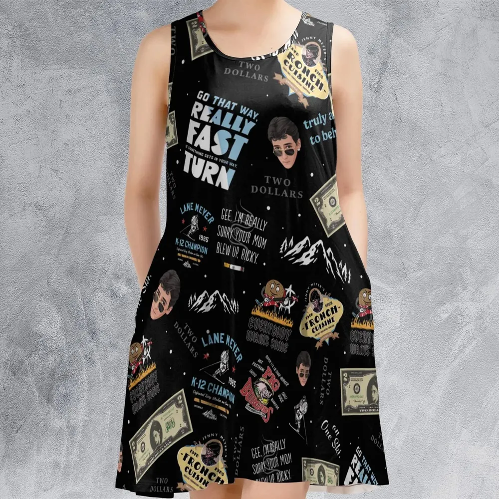 Better Off Dead Sleeveless Dress - 2