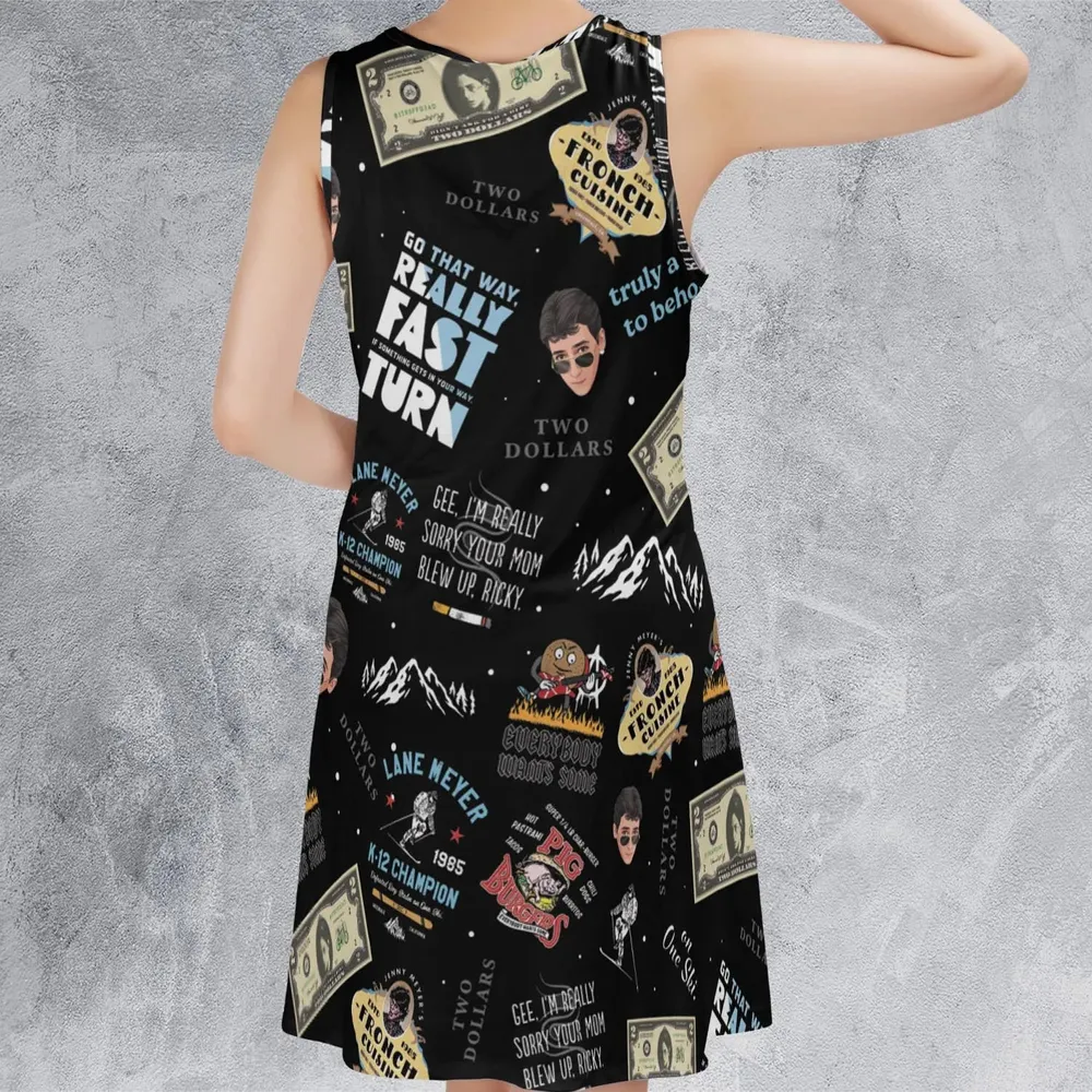Better Off Dead Sleeveless Dress - 3