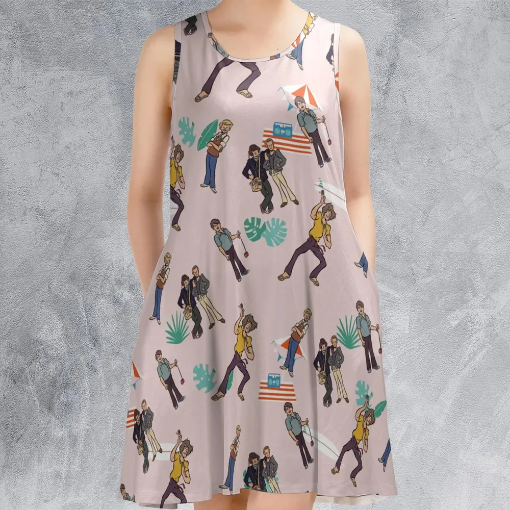 The Beach Boys Sleeveless Dress - 2