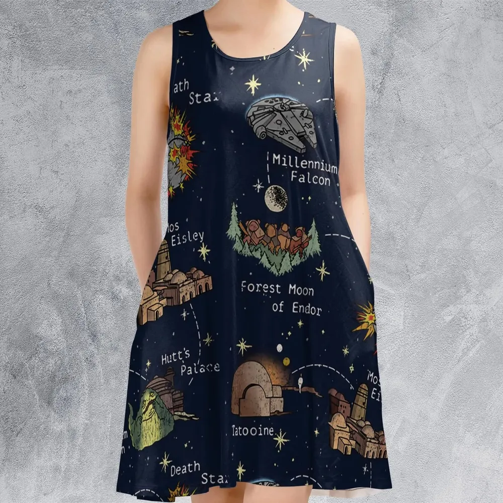 Points of Interest Star Wars Sleeveless Dress - 2