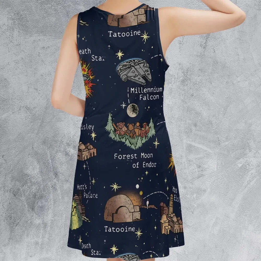 Points of Interest Star Wars Sleeveless Dress - 3