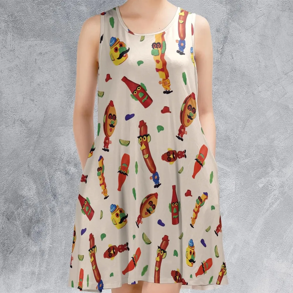 Meet the Mr. Potato Head Toy Family Sleeveless Dress - 2