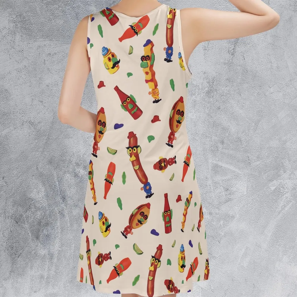 Meet the Mr. Potato Head Toy Family Sleeveless Dress - 3