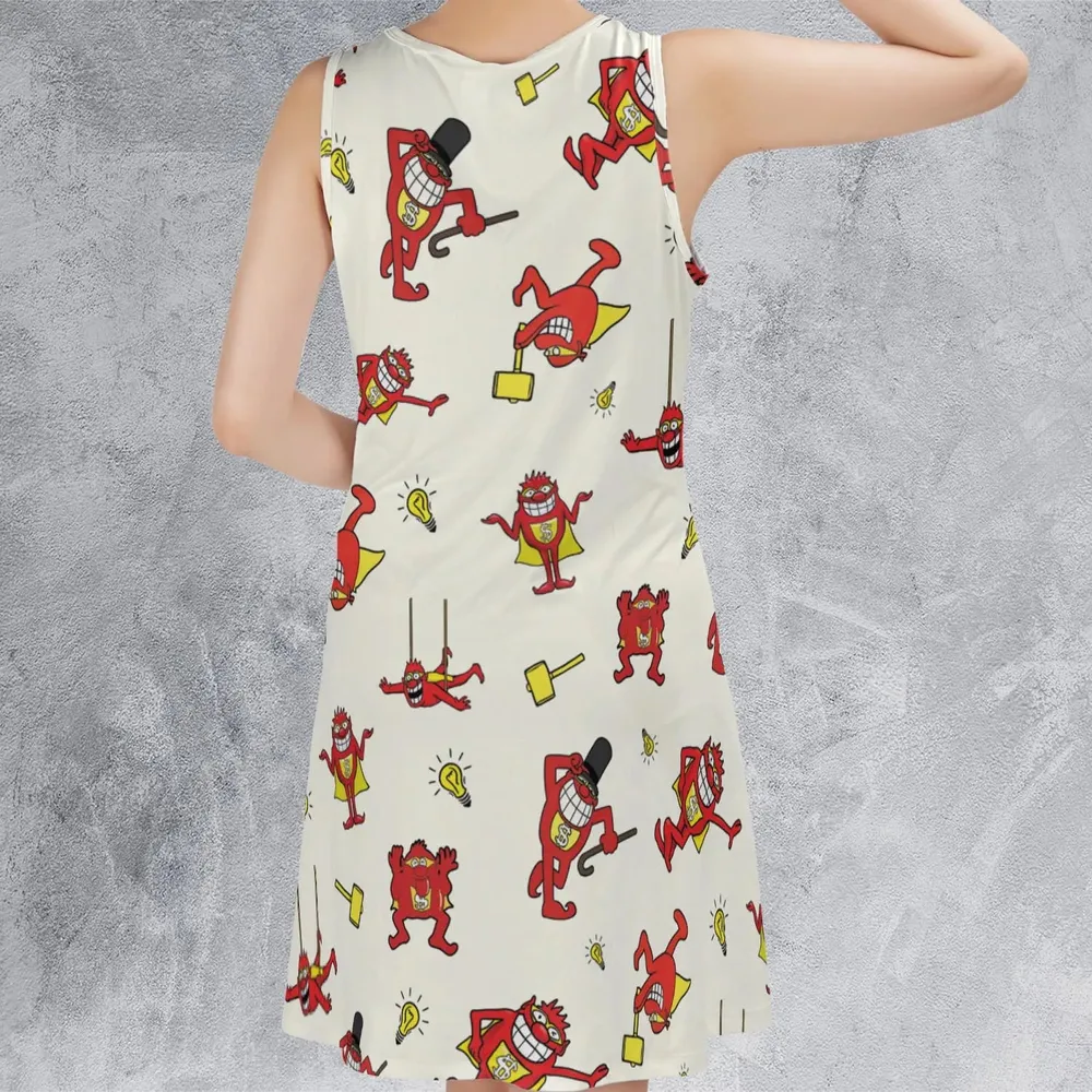 Whammies Press Your Luck Sleeveless Dress - 3