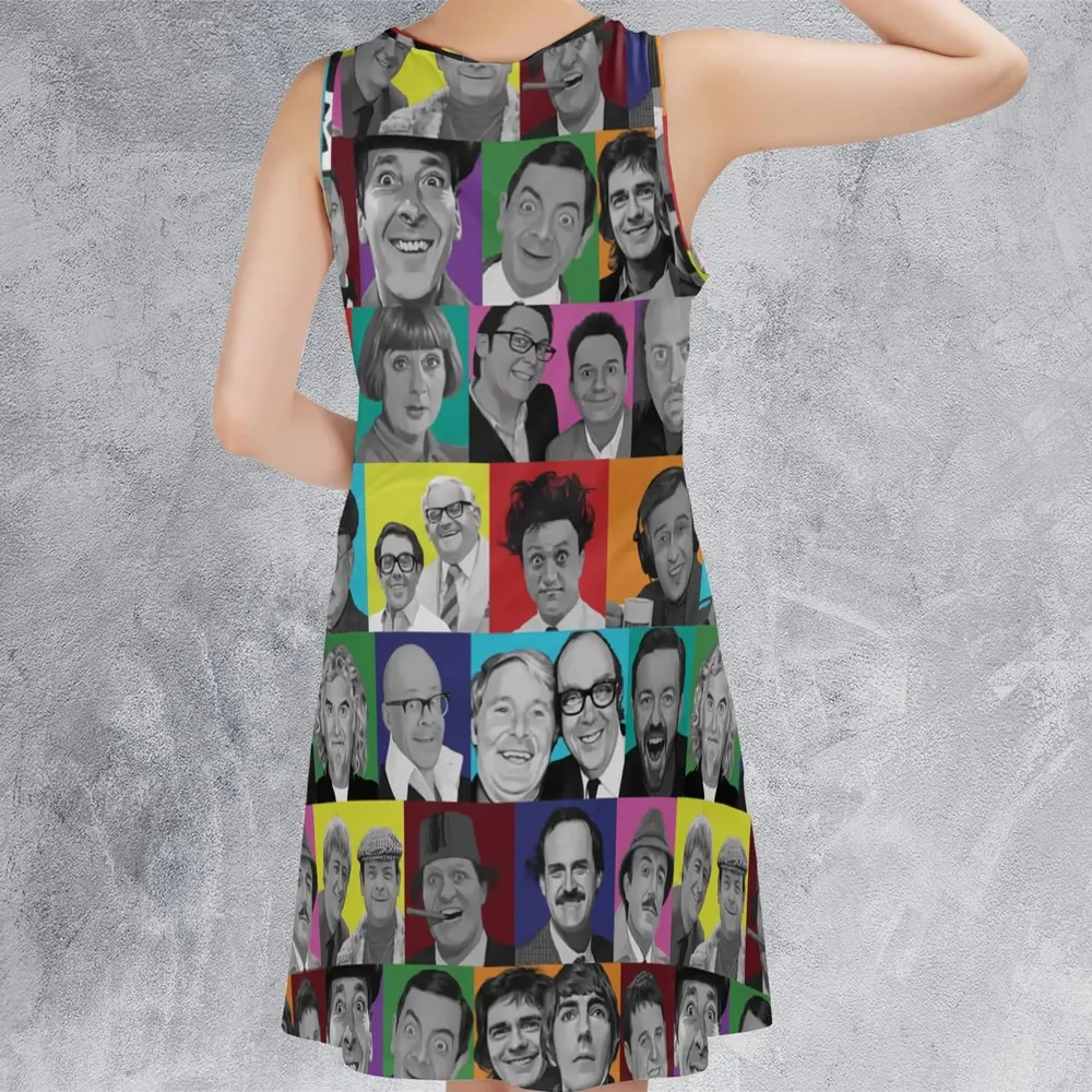 Laughter is the Best Medicine Sleeveless Dress - 3
