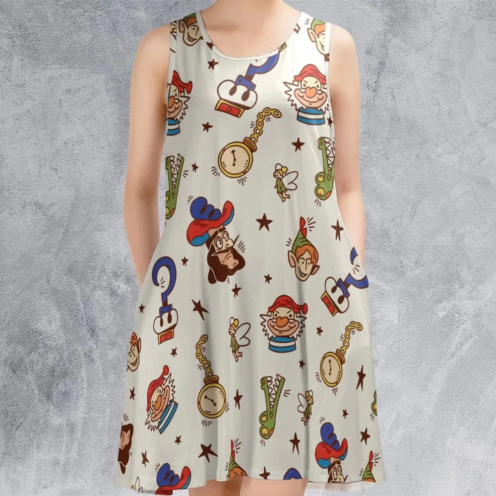 Fly With Pan Peter Pan Sleeveless Dress - 2