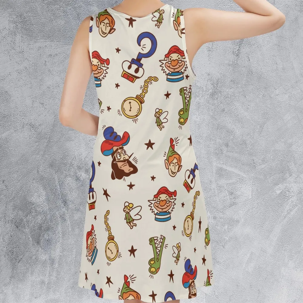 Fly With Pan Peter Pan Sleeveless Dress - 3