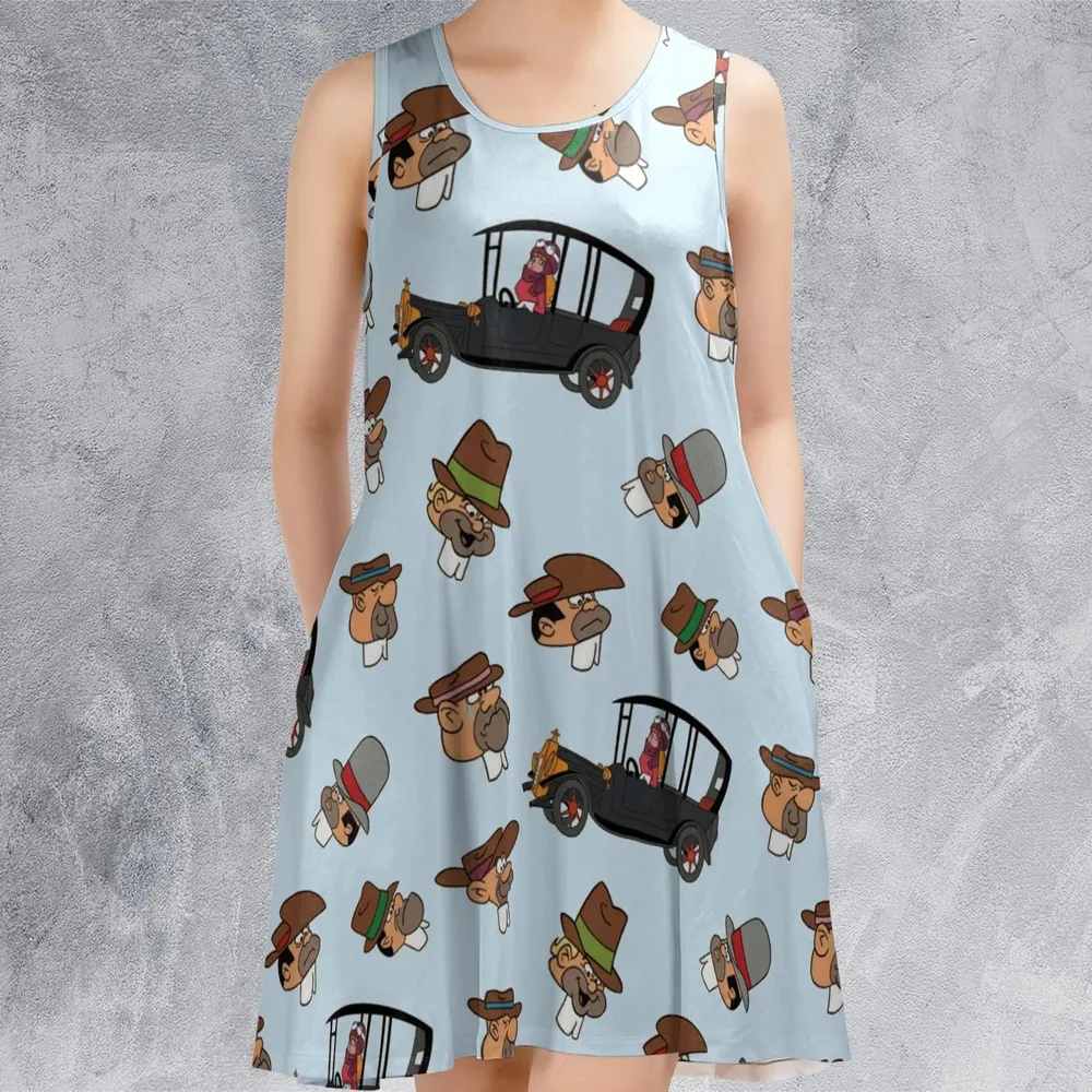 The Perils of Penelope Pitstop Sleeveless Dress - 2