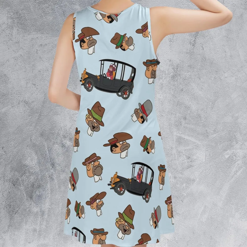 The Perils of Penelope Pitstop Sleeveless Dress - 3