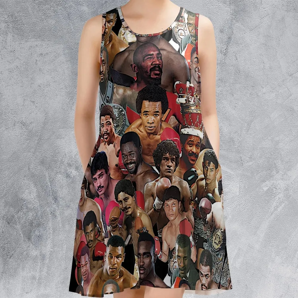 Fight Night Fit Boxing Legends Sleeveless Dress - 2