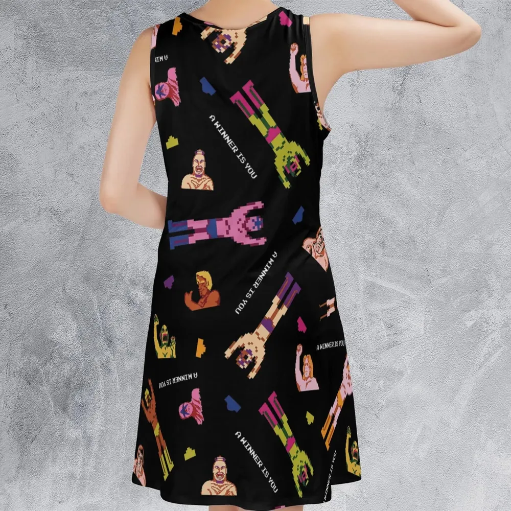 Wrestling Fighters Pro Wrestling Sleeveless Dress - 3