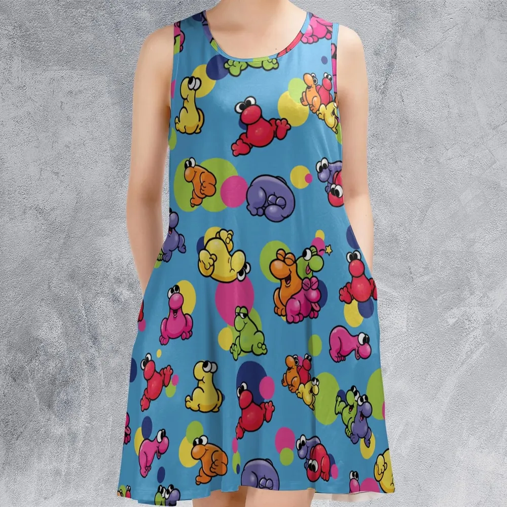 Nerds Candy Kids Sleeveless Dress - 2