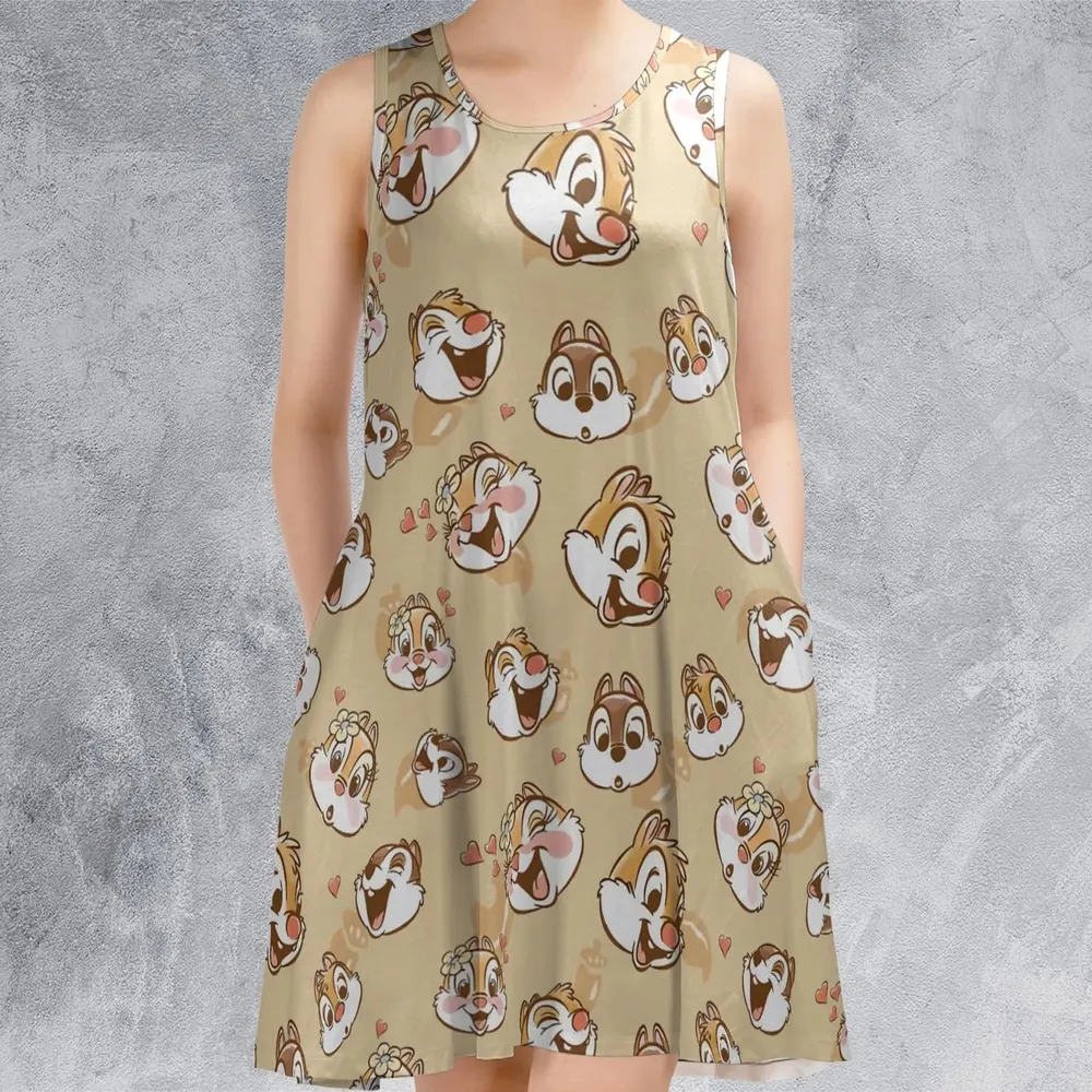 Chip n Dale Rangers Sleeveless Dress - 2