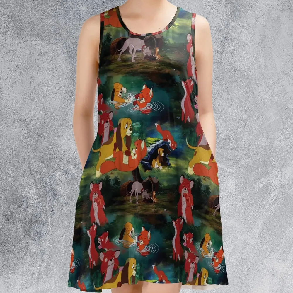 The Fox and the Hound Sleeveless Dress - 2
