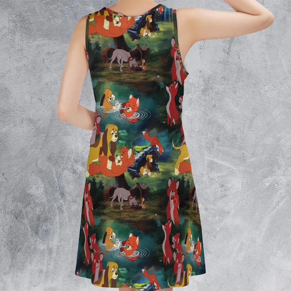 The Fox and the Hound Sleeveless Dress - 3