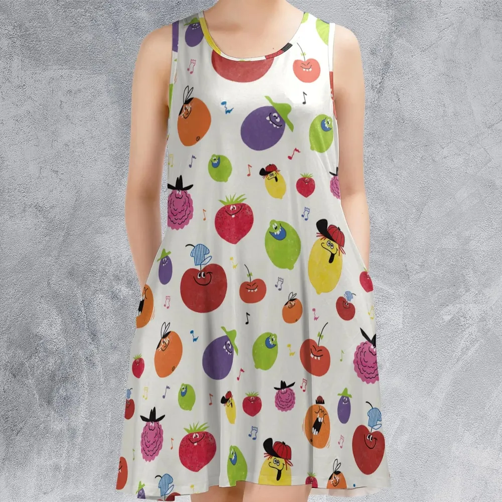 Drink Mix Pillsbury's Funny Face Sleeveless Dress - 2