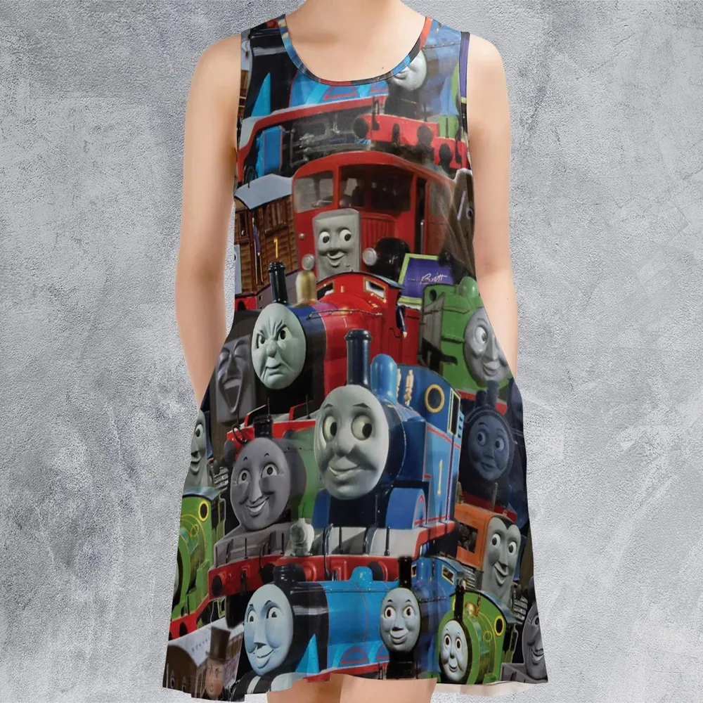 Thomas The Tank Engine Sleeveless Dress - 2