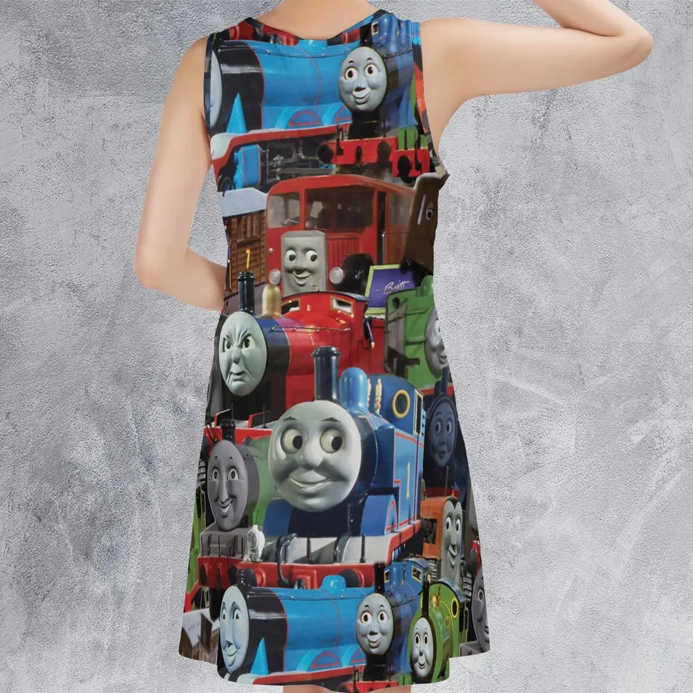 Thomas The Tank Engine Sleeveless Dress - 3
