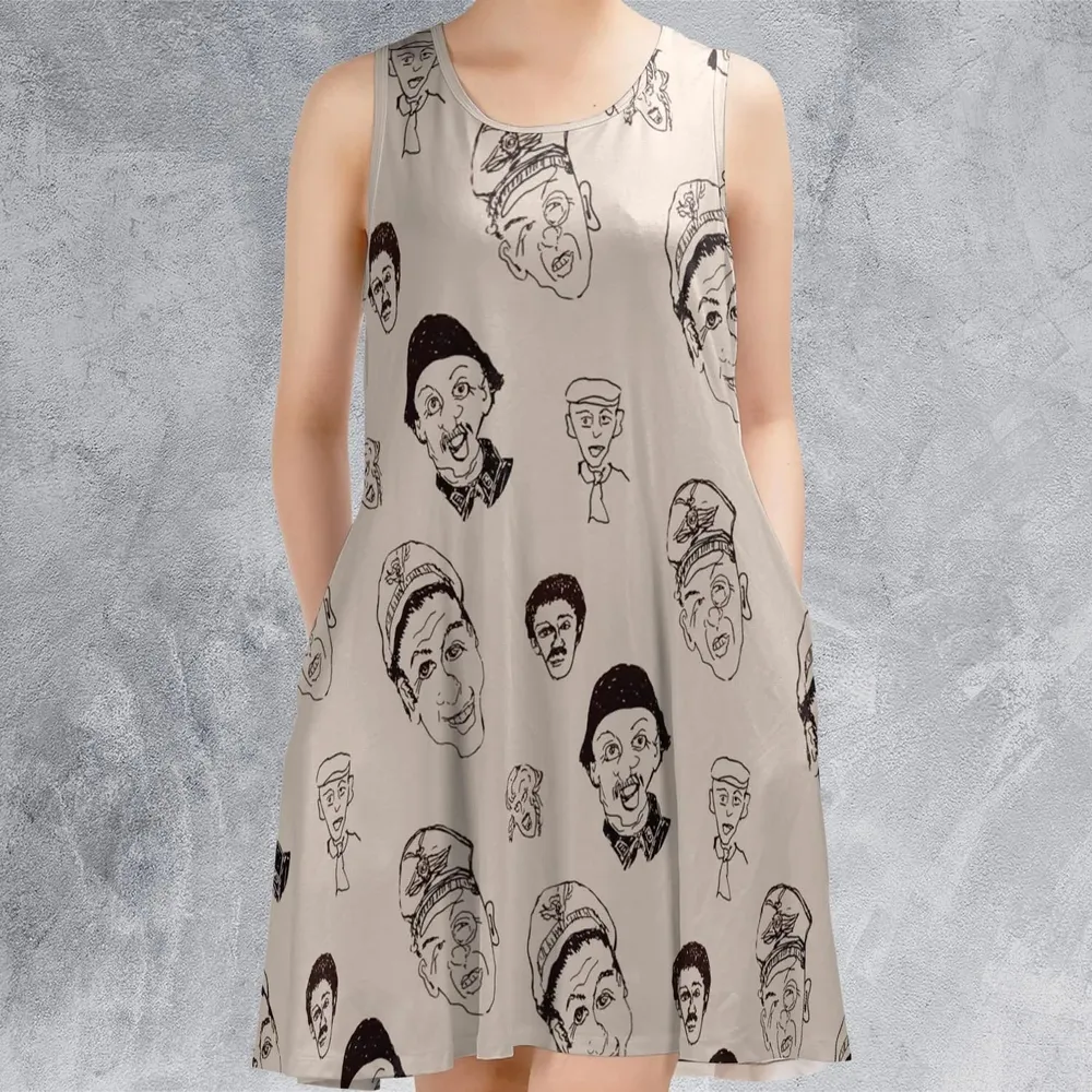 Retro Laughs Hogan's Heroes Sleeveless Dress - 2