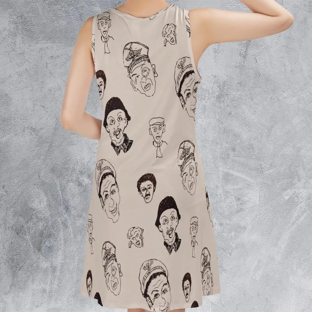 Retro Laughs Hogan's Heroes Sleeveless Dress - 3