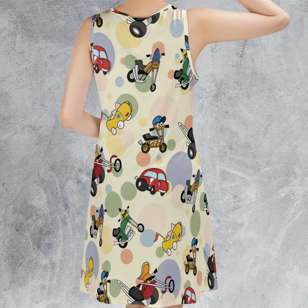 Wheelie and the Chopper Bunch Sleeveless Dress - 3