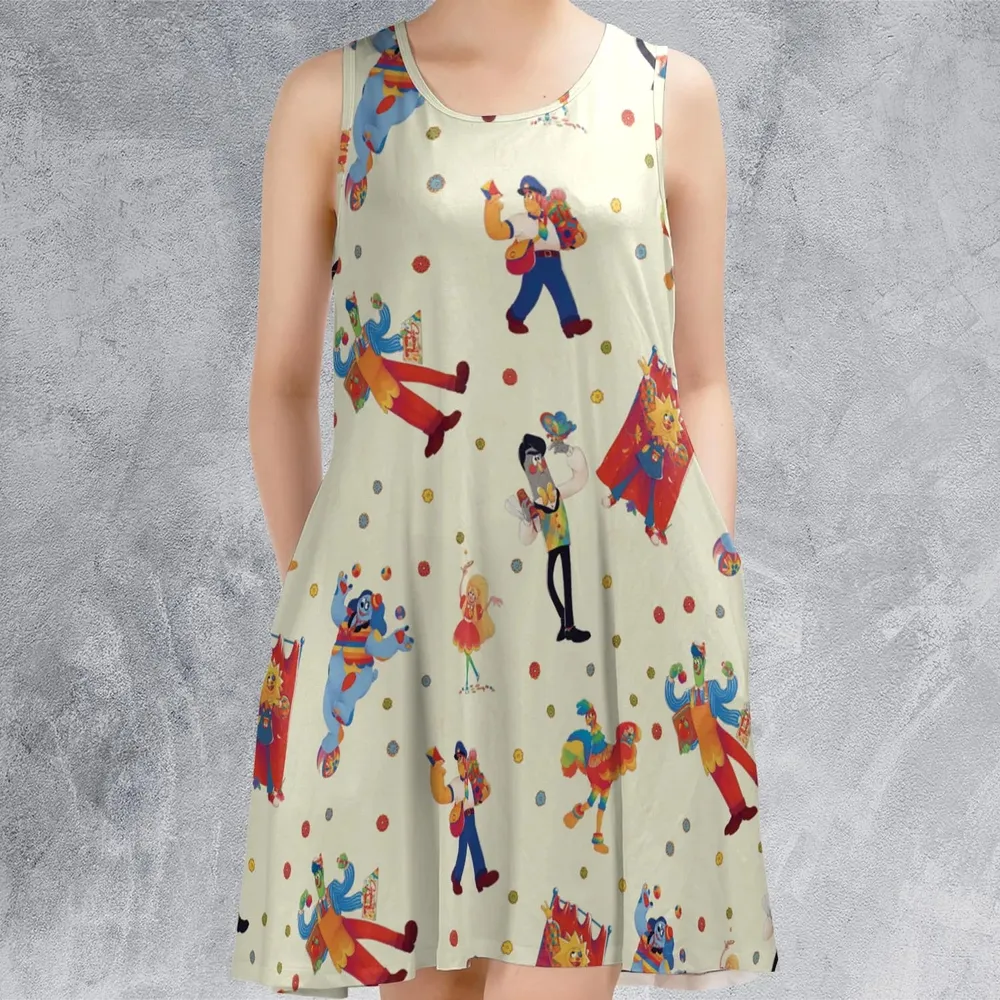 The Neighborhood Welcome Home Sleeveless Dress - 2