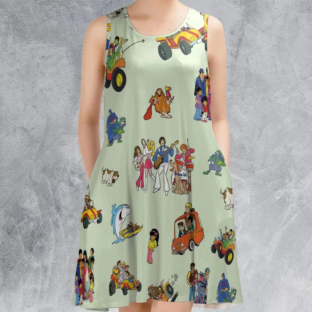 Scooby-Doo ripoffs Sleeveless Dress - 2