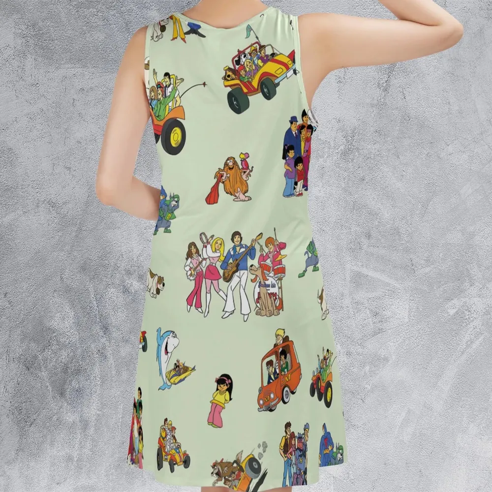 Scooby-Doo ripoffs Sleeveless Dress - 3